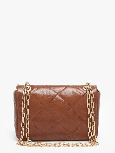 Cross Body Tas M Moon Leder Vanessa bruno Bruin moon 84V40533 ander zicht 4